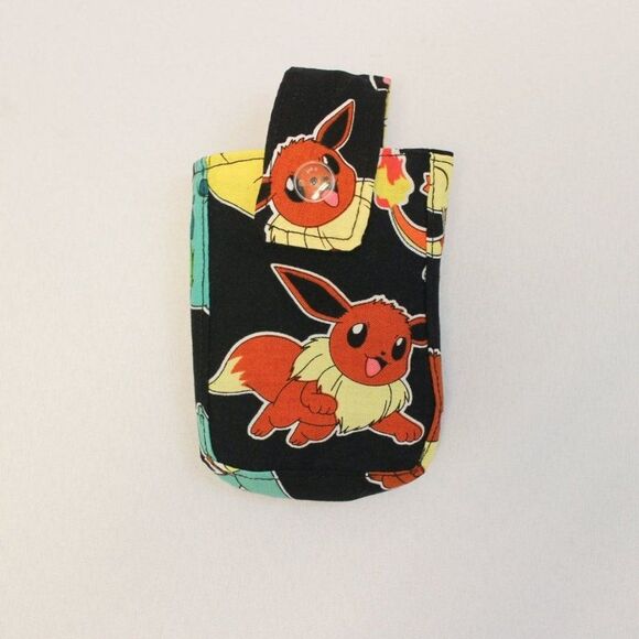 Small Eevee Pokemon Pouch Accessory Case with Belt Loop - Picture 1 of 4